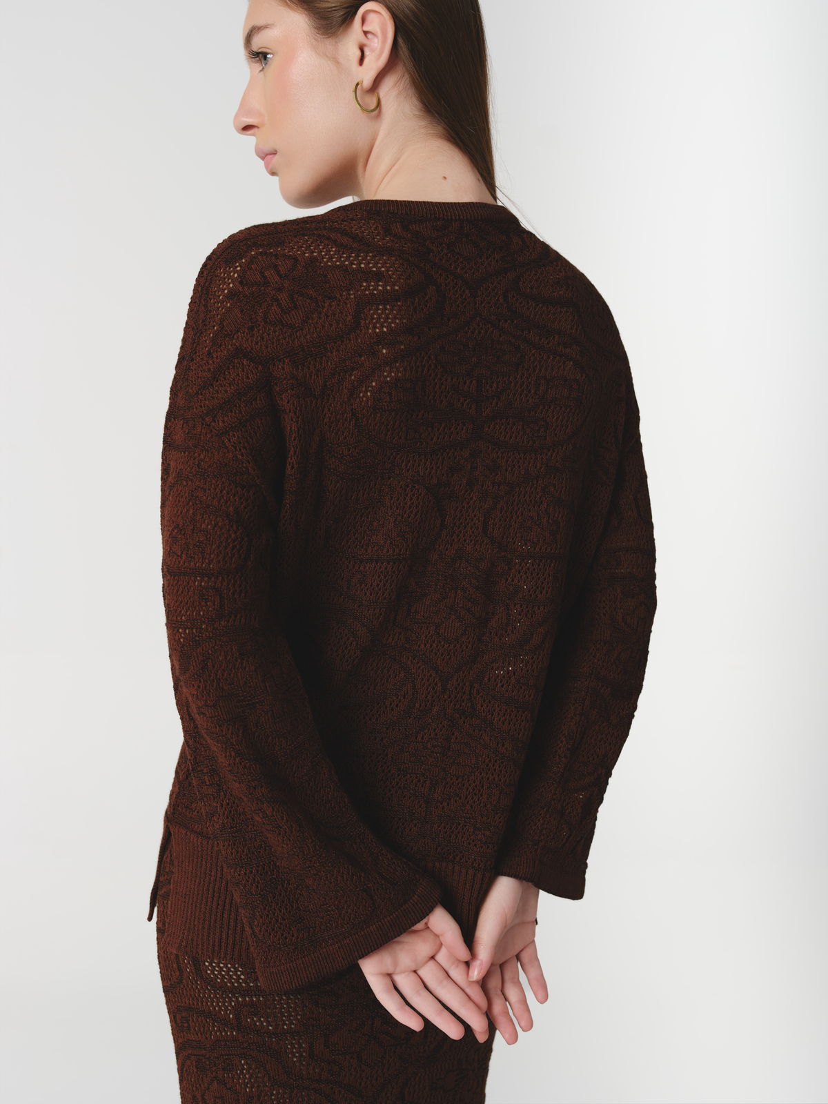 ANNELISE SWEATER CHOCOLATE
