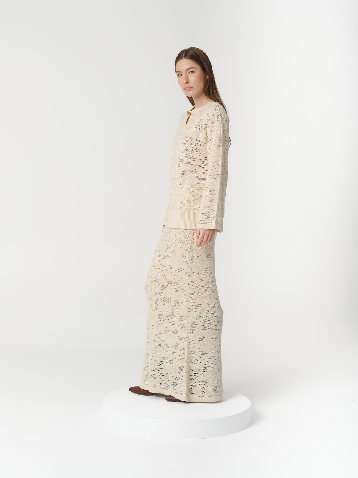 ANNELISE SKIRT ECRU