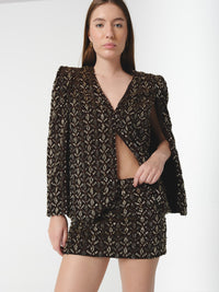 JULIETTE CAPE BLACK
