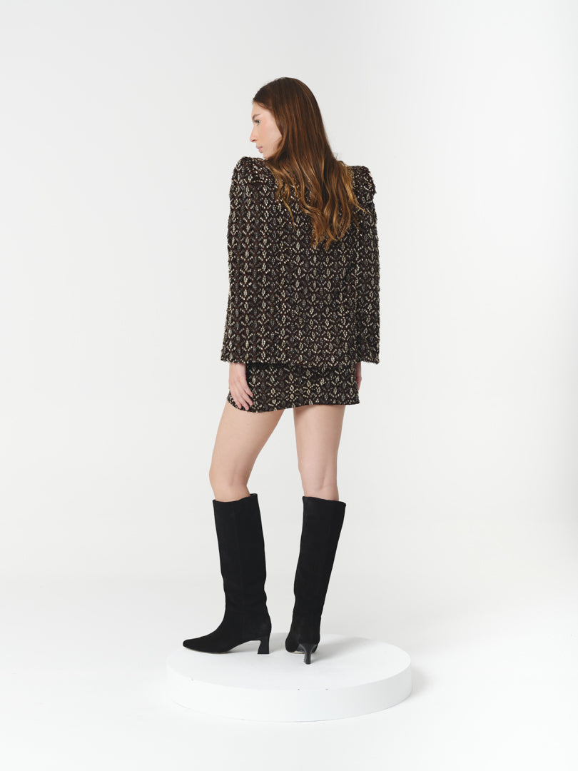 JULIETTE CAPE BLACK