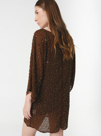 ONYX DRESS CHOCOLATE