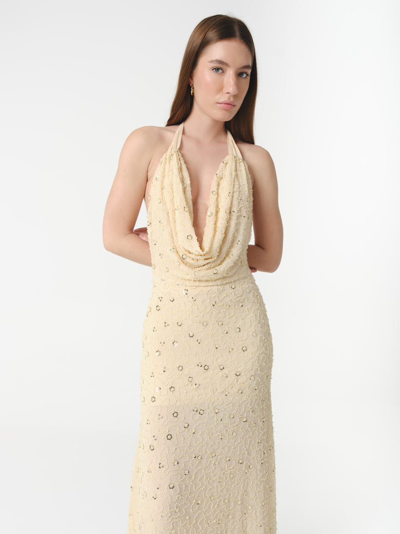 RITUAL DRESS CHAMPAGNE