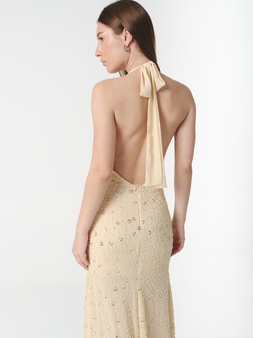 RITUAL DRESS CHAMPAGNE