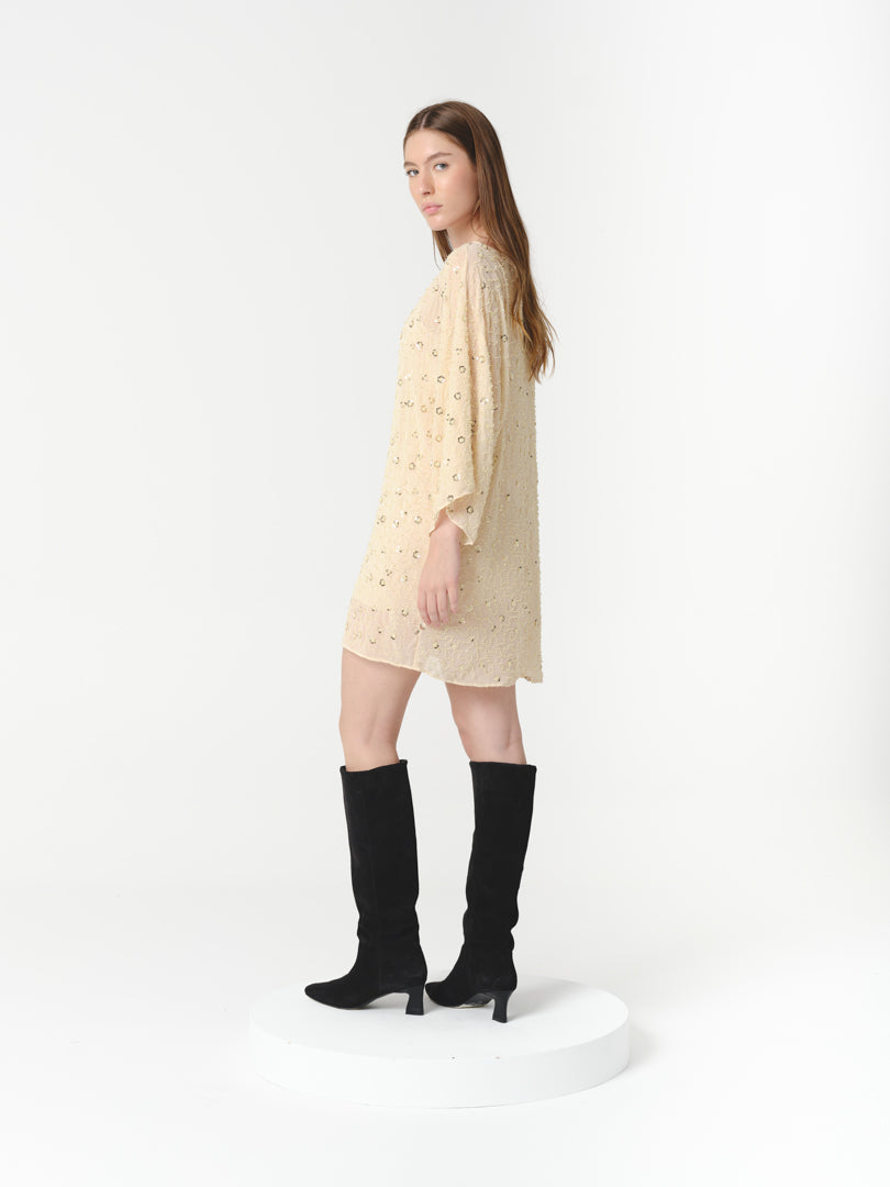 ONYX DRESS CHAMPAGNE