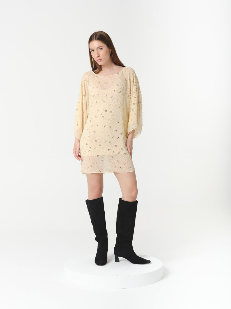 ONYX DRESS CHAMPAGNE