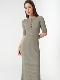 ISABEL DRESS SEAGRASS