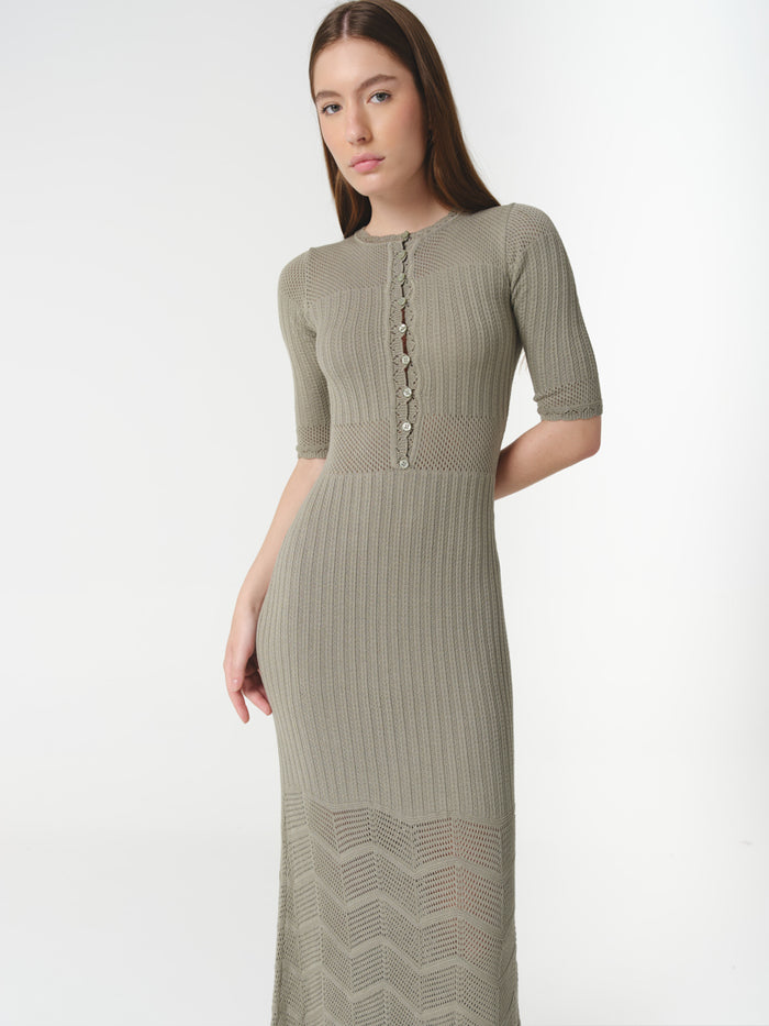 ISABEL DRESS SEAGRASS