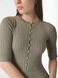 ISABEL DRESS SEAGRASS