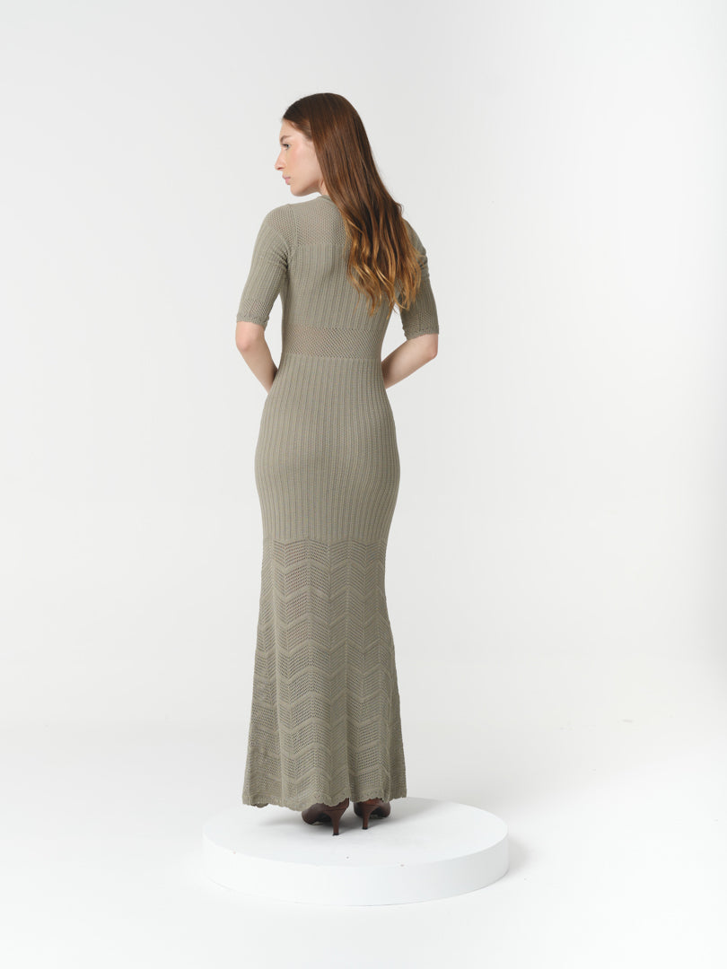 ISABEL DRESS SEAGRASS