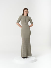 ISABEL DRESS SEAGRASS