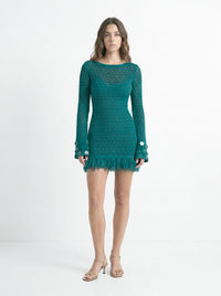 BIANCA DRESS DEEP JUNGLE