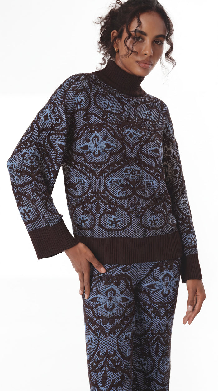 ORENA SWEATER CHOCOLATE