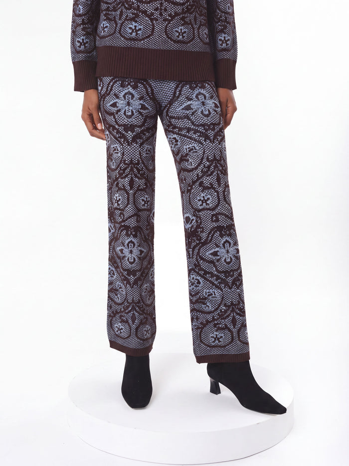 ORENA PANTS CHOCOLATE