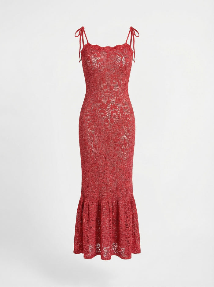 PALMI DRESS CHERRY TOMATO