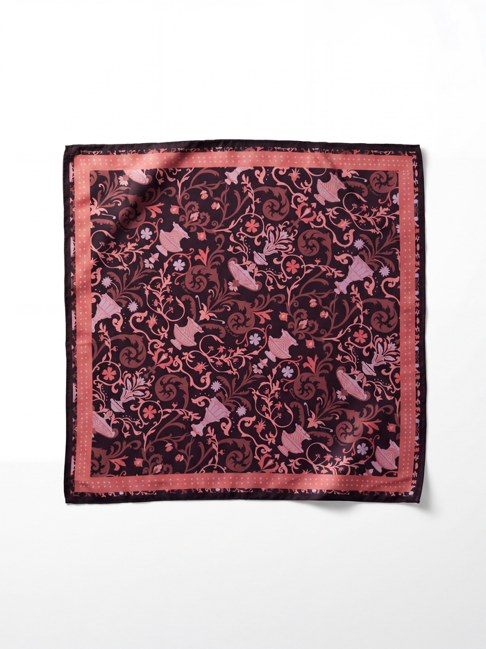 MARBLE MUSE SCARF CHOCOLATE