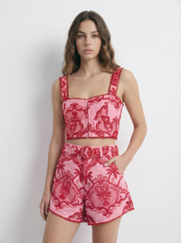 TOSSA TOP LOBSTER PINK