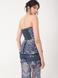 ROBIN TOP VINTAGE BLUE VP