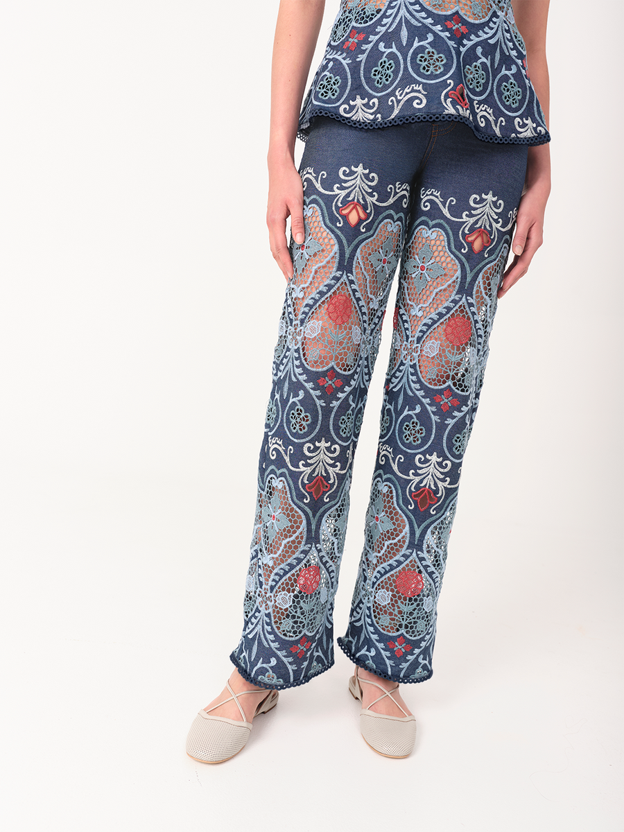 ROBIN PANTS VINTAGE BLUE